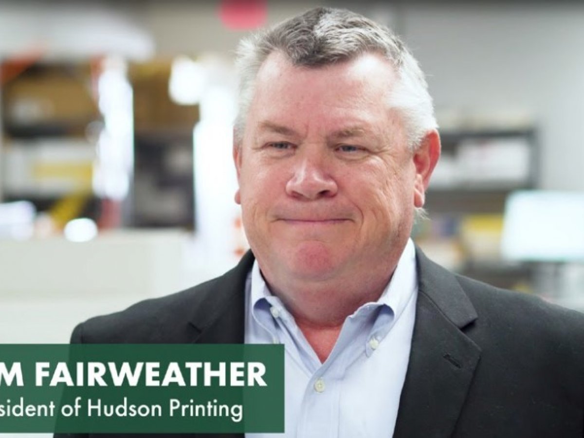 commercial solar project hudson printing